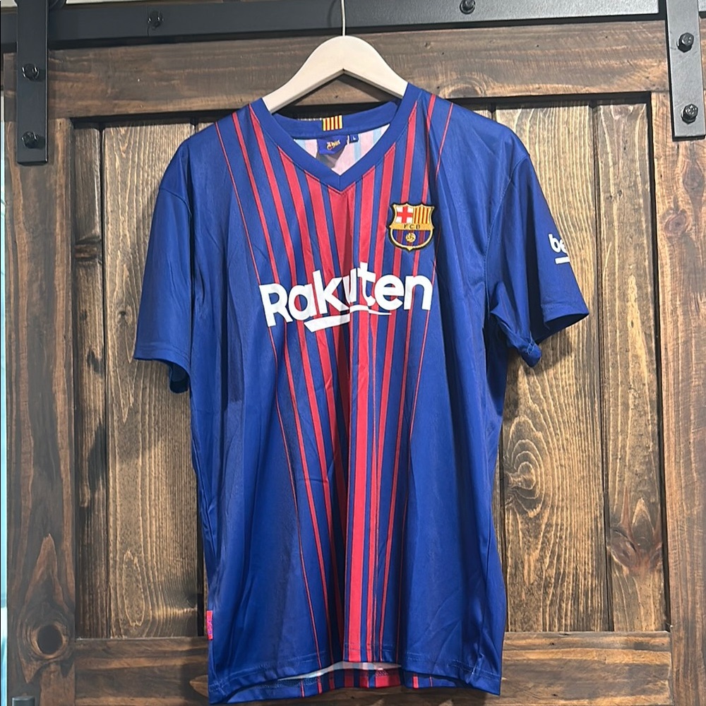 FC Barcelona Blue and Red Jersey